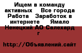 Ищем в команду активных. - Все города Работа » Заработок в интернете   . Ямало-Ненецкий АО,Салехард г.